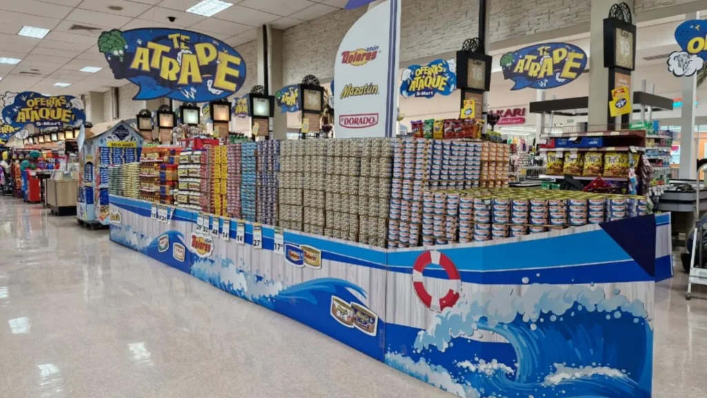 islas de exhibicion